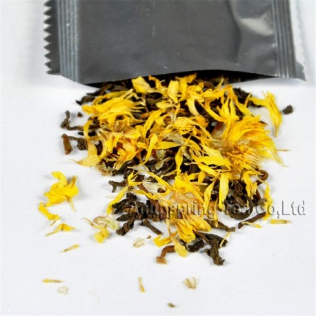 Golden Chrysanthemum Puerh Tea,New arrival, Natural herbal tea