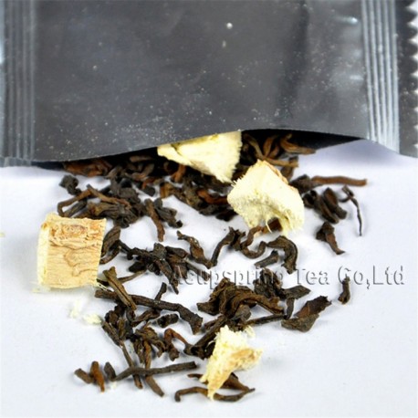 Ginger Puerh Tea,New arrival, Natural herbal tea bag,