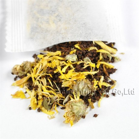 Golden Chrysanthemum Puer Tea bag,Pu-er,Natural herbal teabag