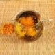 Marigold White Tea,Organic 2006 aged White Peony,100% natural Chinese Herbal,Handmade Anti-age tea