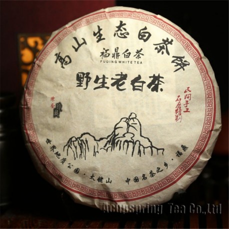 2007 Wild Big Leaf White Tea,300g Old White Shou Mei,Famous China Anti-age tea,Fuding Bai Cha,100% Natural Health Food,CBJ28