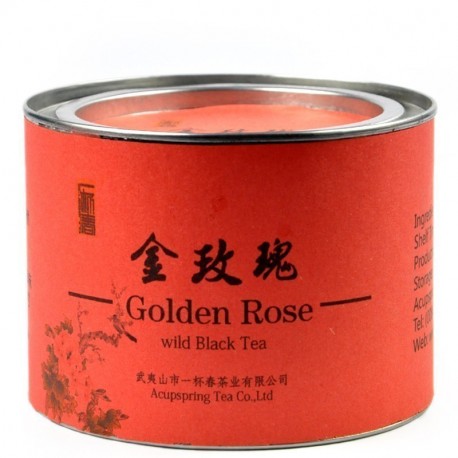 Super quality Golden Rose,50g Wild Black Tea,Chinese  Hong cha,Tin Gifts package,Free Shipping