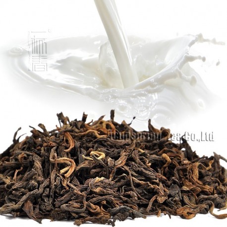 Milk Flavor Puerh Tea,Fruit flavor Loose Leaf Pu'er,Reduce Weight Ripe Pu-erh,CTX800
