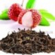 Litchi Flavor Puerh Tea,Fruit flavor Loose Leaf Pu'er,Reduce Weight Ripe Pu-erh,CTX814